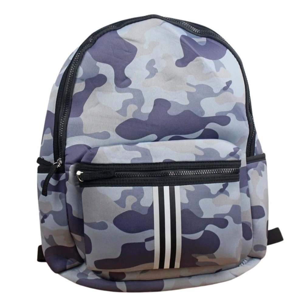 Camo‎ Print Neoprene Backpack Washable NWT